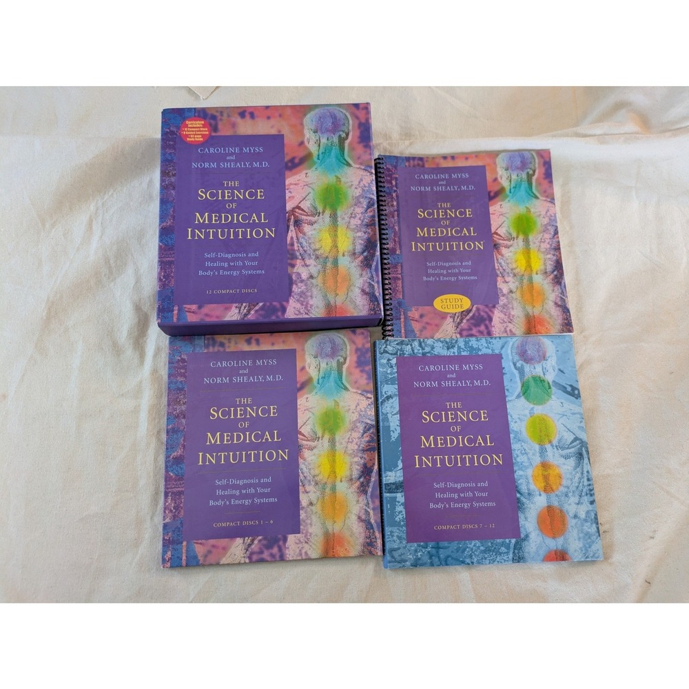 The Science of Medical Intuition Caroline Myss Norm Shealy 12 CD Study Guide Set